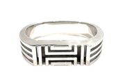 TORY BURCH for Fitbit Hinged Silver Bracelet