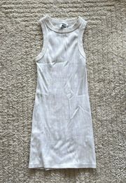 body con ribbed dress