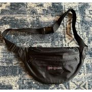 EastSport Outdoor Company Fanny Pack Black Waist Belt Bag Y2K Vintage 1990s