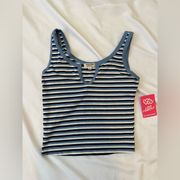 NWT Striped Tank Top