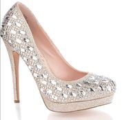 De Blossom Collection Women’s Rhinestone Shoes