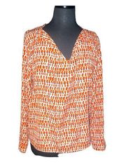 🐘 Collective Concept Orange Print Top