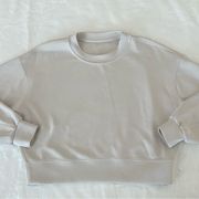 softstream perfectly oversized cropped crew