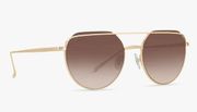 Diff Gold Brown Gradient RAYNE Sunglasses