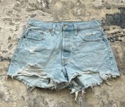 501 High-Waisted Shorts