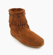 Fringe Moccasin Boots