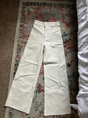 High Waist Marine Jeans