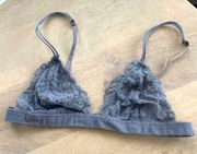 Urban Outfitters Out From Under Gray Lace Bralette