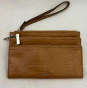 Nine West Wristlet Tan EUC