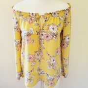 Stitch Fix Nine Britton floral blouse size small