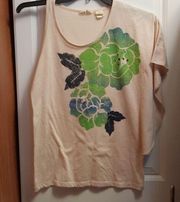 ALLISON Brittney One Shoulder Blouse Size Small