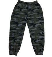 Sanctuary  Women's XS Camo Sweatpants Joggers Green Stretch Waist