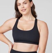 Spanx Low Impact Sports Bra Black NWT