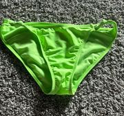 Neon Green Bikini Bottoms