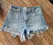 Abercrombie & Fitch The High Rise Cut Off Shorts