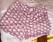 heart print boxer shorts