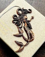 STARBUCKS Reserve Roastery Siren Mermaid ORNAMENT 2022 NEW IN BOX! Copper Finish