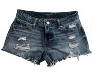 Lucky Brand Women's Distressed Cut Off Jean Shorts Size 0/25