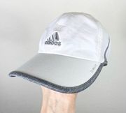 Adidas  Climalite White & Grey Baseball Cap Hat