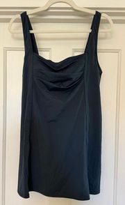 NWOT Calvin Klein One-Piece Swim Suit w/ Skirt Size 12 (modest support beach)