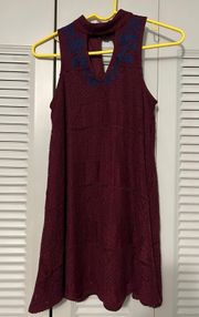 Burgundy Dress