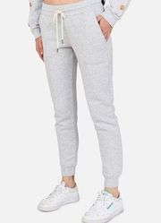 Organic Cotton Jake Front Seam Jogger Heather Grey XL