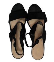 Mango black sandals size 41