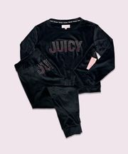 Velour Jogger Pajama Set