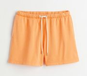 Orange Sweatshorts