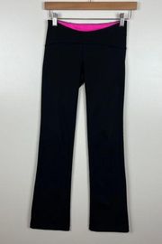Lilly Pulitzer Luxletic Weekender Pants Flare Leg in Black Size X-Small