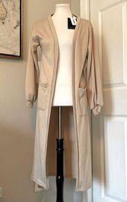 Stunning Brand new with Tags 4th & Reckless Long Cream colored Sweater Wrap
