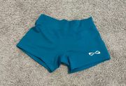 Teal Pro Spandex Shorts