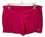 Nike  Athletic Shorts Running 2-in-1 Compression Jersey Lining Size Medium FitDry