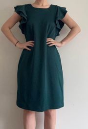 Forest Green Dark Dress Size 14 Nwt