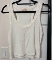 Altar'd State  White Sweater Tank Top