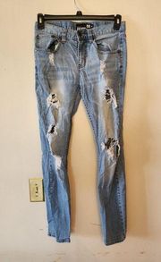 Rsq skinny tapered distressed jeans size 29
