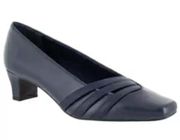 Easy Street Entice Women's Square Toe Pumps in Navy Size 8M MSRP $60
