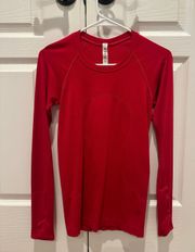 New Year Red Swiftly Tech Long-sleeve 