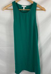 Leith Green Racerback Tank Dress Size XS