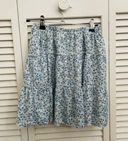 ditsy floral skirt