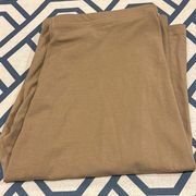 Pretty Little Thing Khaki Basic Cotton Blend Bike Shorts