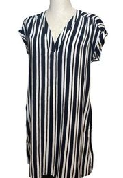 Gap dress Navy Blue White stripes NWT Sz XS