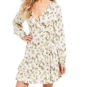 | Floral Wrap Dress in Wallflowers Print | Sz M