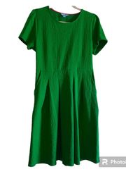 DRAPER JAMES RSVP™ Pleated T-Shirt Dress