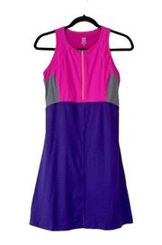 Title Nine Diamelete Colorblock Athletic Dress Size Small Outdoor Athleisure