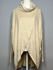 WONDERLAND BY ORANGE CREAM LONG SLEEVED COWL NECK SWEATER MEDIUM NWT