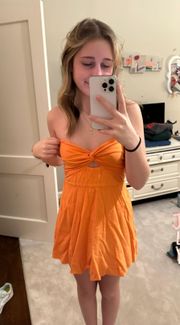 Orange Dress