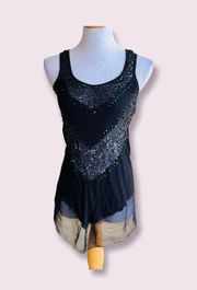 NWT  Willow & Clay Sequin Sleeveless Top - Sz XS