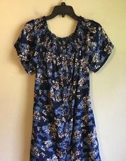 Staccato medium navy floral dress