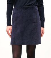 COS Women’s Corduroy Mini Skirt size 4 Navy Blue